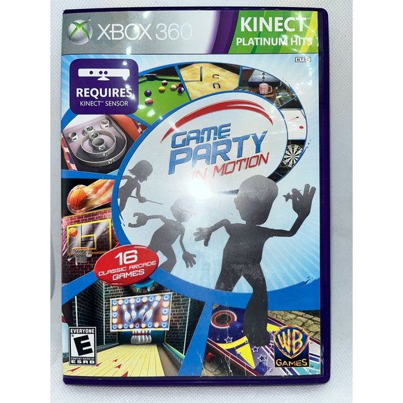 Game Party in Motion XBox 360 Kinect Platinum Hits - Picture 1 of 4